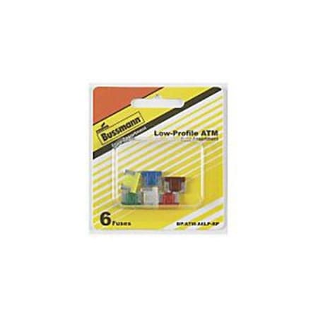 Eaton Bussmann Bussmann Fuses 7116569 BP-ATM-A6LP-RP Low Profile Automotive Assortment Fuse 7116569